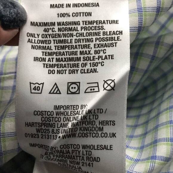 Men Kirkland Button Down Dress Shirt - Picture 7 of 9